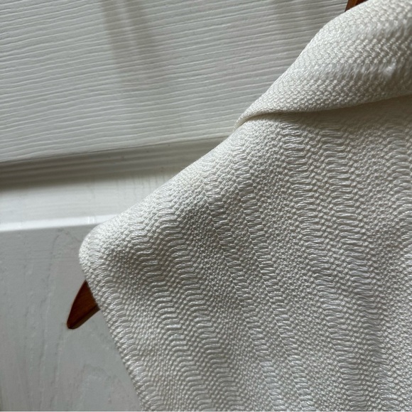 Veronica Beard White Sleeveless Blazer Vest long top jacket 4 - Picture 6 of 8